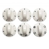 Gorenje Dugme šporeta reta bakelitno NT Belo (6 kom) Set | ePonuda.com