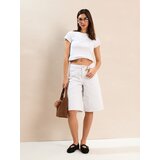 Sinsay Pamučna majica s natpisom od cirkona | shoptok.hr