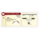 PAULMANN 92390 - LED/4,5W IP44 Ugradno kupatilsko svetlo VARIFIT 230V | Eponuda.com
