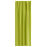 vidaXL Zavjese 2 pcs Jabukova zelena 225 x 140 cm Poliester | shoptok.hr