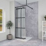 Sealskin Komplet nosilcev za zaveso za prho Easy-Roll črn | Shoptok.si