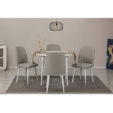 Woody Fashion Set Trpezarijski sto i 4 trpezarijske stolice Vina 0900, Roza Cijene