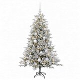 Umjetno božićno drvce s kuglicom 150 cm 150 LED lampica | shoptok.hr