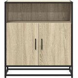 vidaXL Komoda boja hrasta 68x35x76 cm konstruirano drvo | shoptok.hr