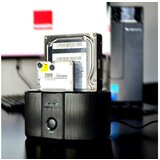 Axagon ADSA-ST Dual-Dockingstation, USB 3.0, 2x 2,5''/3,5'' SSD/HDD, SATA 6 priključna stanica tvrdog diska | Eponuda.ba