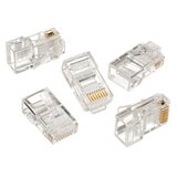 Gembird UTP konektor 10 komada RJ45, cat.5 8P8C, 30u gold plated, LC-8P8C-001/10 | Eponuda.ba