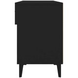 Ormarić Omarica za čevlje črna 102x35x55 cm inženirski les, (20709705) | Shoptok.si