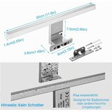 AZHIEN LED svetilka za ogledalo 30cm, 4000K, IP44 | Shoptok.si