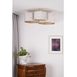  duolla - plafonski luster roller trio hex 3xE27/15W/230V beli/zlatni | Eponuda.com