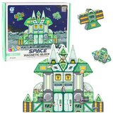  Magnetni blokovi Space Station 4D - 66 elemenata | shoptok.hr