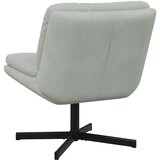  Stolac za opuštanje s rotacijom Svijetlo siva 63 x 75 x 76 cm | Eponuda.com