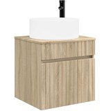 vidaXL Visoka umivalnik s police Sonoma hrast 49 x 44,5 x 65,5 cm, (5000245913) | Shoptok.si