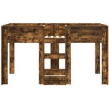  Krevet na kat za djecu s pohranom Dimljeni hrast 75 x 190 cm | shoptok.hr
