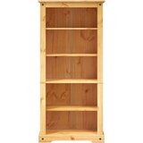 Corona biblioteka od borovine meksički asortiman 81x40x170 cm | shoptok.hr