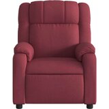  Naslonjač od tkanine crvena boja vina | shoptok.hr