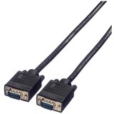 Roline VGA priključni kabel VGA 15-polni vtič 15.00 m črna 11.04.5215 dvojno oklopljen\, lahko se privije VGA kabel, (20415648) | Shoptok.si