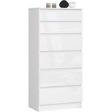 AKORD KOMODA K60 6SZ CLP BELO SJAJ, (21702963) Cene