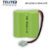 ltt electronics nimh 2x2/3AA 2.4V 300mAh un ( 0318 )