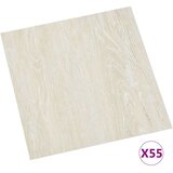  Podne daske 55 pcs Krema 5 11 m² PVC - Krem bijelo | shoptok.hr