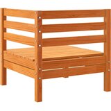  Kutna vrtna sofa voštano smeđe boje od masivne borovine | shoptok.hr