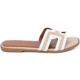 SEASTAR White women's flip-flops on a flat sole Cijene