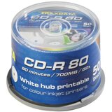 Traxdata CD-R 700 MB, 52X, CAKE 50 kom PRINTABLE WHITE Cijene