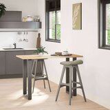  Noge stolića za kavu U-oblika 2 kom antracit 50x(90-91)cm čelik | shoptok.hr