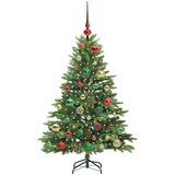 vidaXL Umestno božično drevo med 150 LED Zelena 120 cm PE in PVC | Shoptok.si