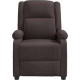  Masažni stol temno rjavo blago, (20939874) | Shoptok.si