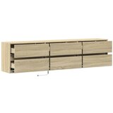  Zidni TV ormarić LED boja hrasta sonome 180x31x45 cm | shoptok.hr