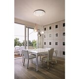  Fabas Luce 3481-47-297 - Luster na sajli LILA 3xE27/40W/230V zlatna/siva/prozirna | Eponuda.com