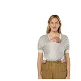 Ergobaby Aura marama Sustainable Knit, Grey Stripes Slike