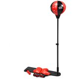 Otroška boksarska vreča 85-130 cm, nastavljiva po višini, stoječa boksarska vreča | Shoptok.si