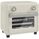 Nesta Mini pečica z ventilacijo 10 L, nerjavno jeklo, 1000 W, 2 v 1, cvrtnik na vroč zrak, 80–230 °C, zaslon na dotik, časovnik, notranja osvetlitev,, (5000493722) | Shoptok.si