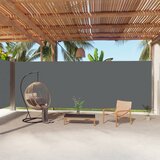 vidaXL Zložljiva stranska tenda antracitna 220x1000 cm Cene