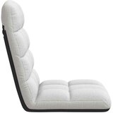  Sklopiva podna stolica sive boje 71x51x62 cm tkanina | shoptok.hr