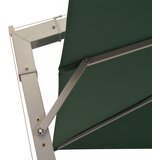 Viseći suncobran 300 x 300 cm s aluminijskim stupom zeleni | Eponuda.com