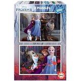 Frozen Puzzle 2 - 2 x 100 dijelova | shoptok.hr