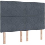  Krevet od pjene s madracem i LED-om Tamnosiva 160 x 200 cm | shoptok.hr