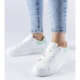 Gemre White and mint Leland sneakers | shoptok.hr