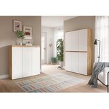Livetastic Garderobna Omara Scarpa, Barva Hrasta, Bela, 2 Kos | Shoptok.si