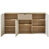 Premium Living Široka Komoda Memphis, Kašmir, Barva Hrasta | Shoptok.si