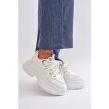 Kesi Women's sneakers on a massive sole white Nevela | Shoptok.si