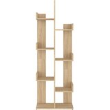 Ormarić za knjige boja hrasta 48x25,5x140 cm konstruirano drvo | shoptok.hr