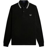 Fred Perry Polo majice dolgi rokavi POLO MANGA LARGA M 3636 Črna | Shoptok.si