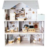 ECO TOYS Drvena kućica za lutke Emma s namještajem Cijene