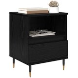  Noćni ormar Crni hrast 40 x 35 x 50 cm Konstruirano drvo | shoptok.hr