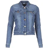 Jeans jakne NMDEBRA Modra