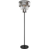 Lesnina XXXL Globo 15695S - Podna lampa NAXIS 3xE27/40W/230V Ø 40 cm crna | Eponuda.com
