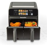 Bewello BW1002D Airfryer XXL 4+4 L — dvostruka košara, color touch display, 2200 W | shoptok.hr